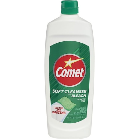 Comet Comet No Scent Soft Cleaner with Bleach Cream 24 oz 27779605811